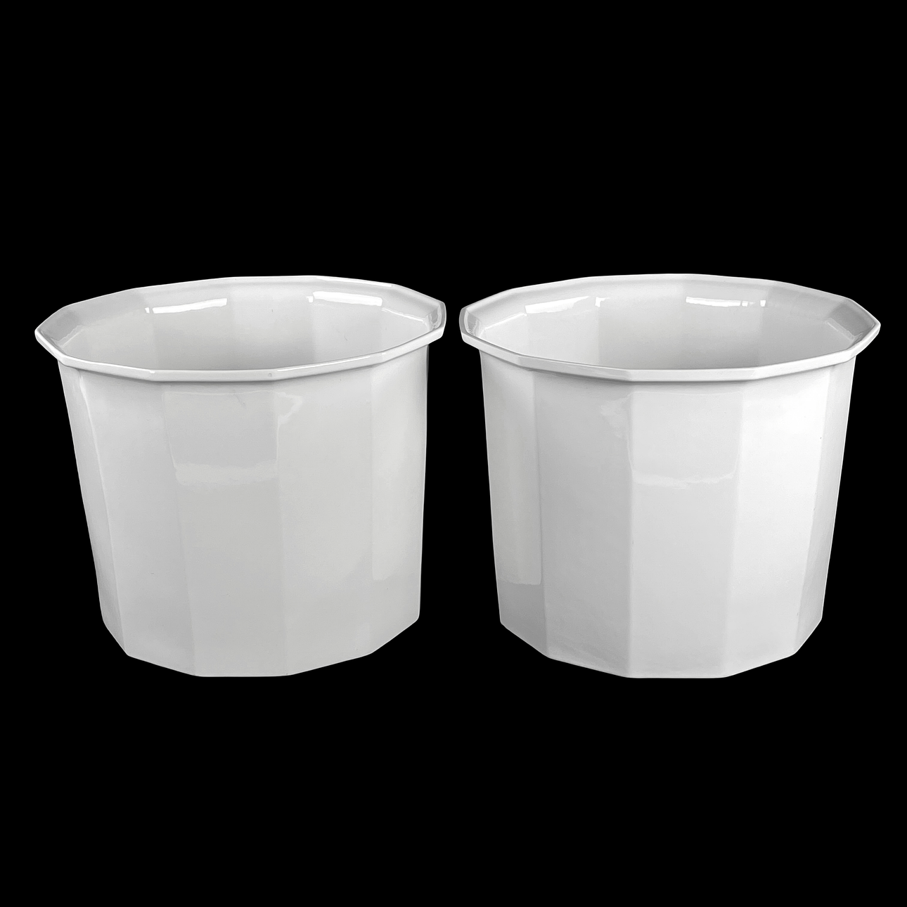 KARIN BJÖRQUIST. Outer lining, one pair, floor model. “Oktavius”, ceramic, Gustavsberg.