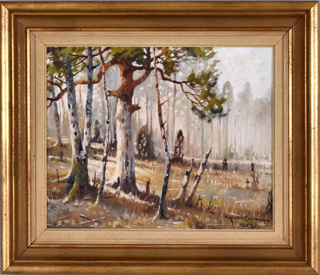 EINAR KOHLMAN. Oil on panel.