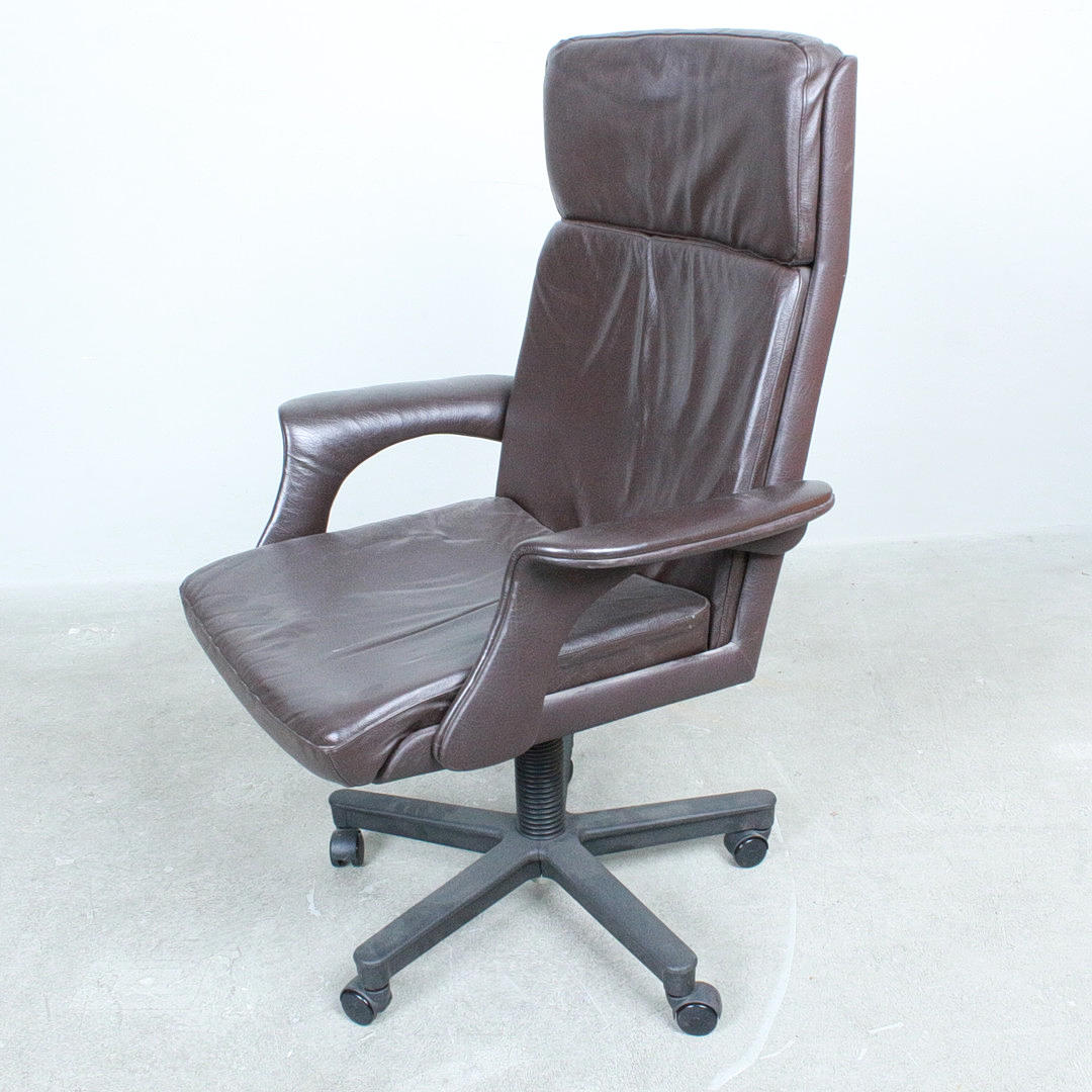 leather office chair.