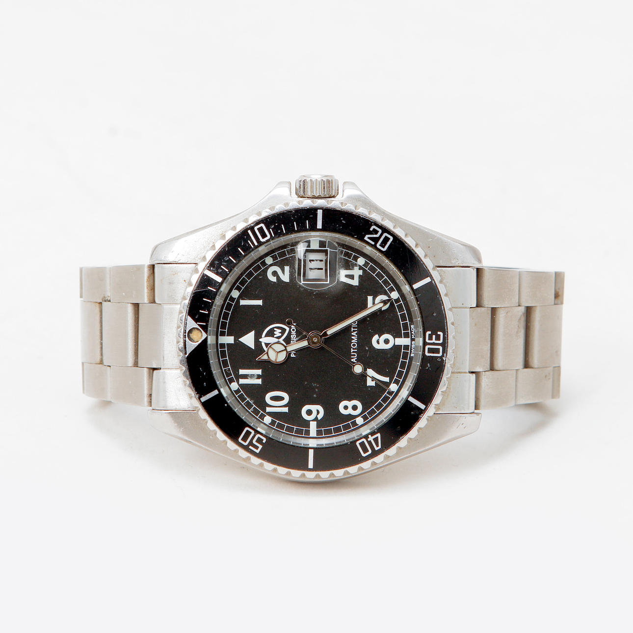 WRISTWATCH, Ollech & Wajs, Precision, steel, automatic.