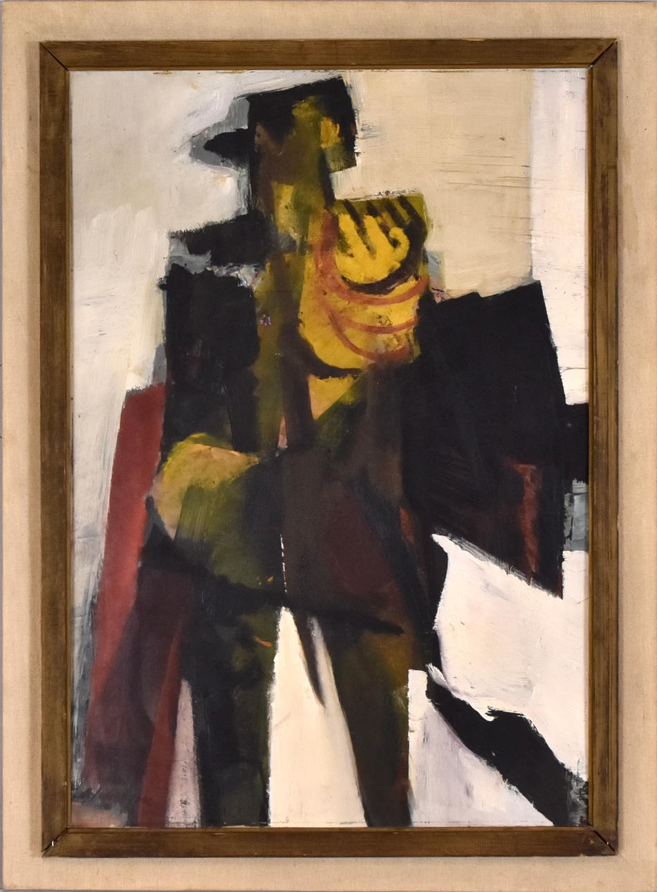 GUNNAR JOHANSSON. Olja på pannå.