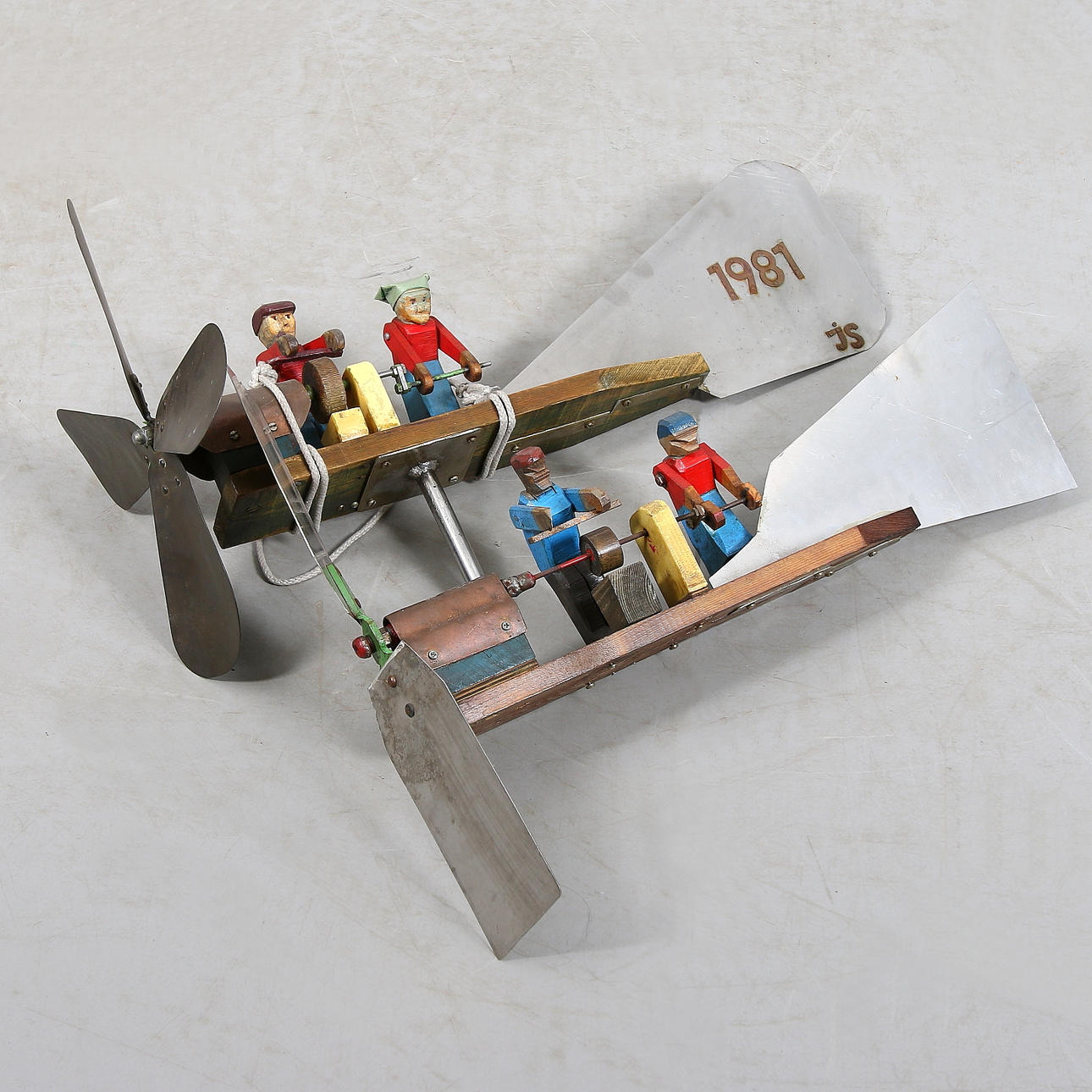 VINDFLÖJEL, 2 st, 1900-talets sista del.