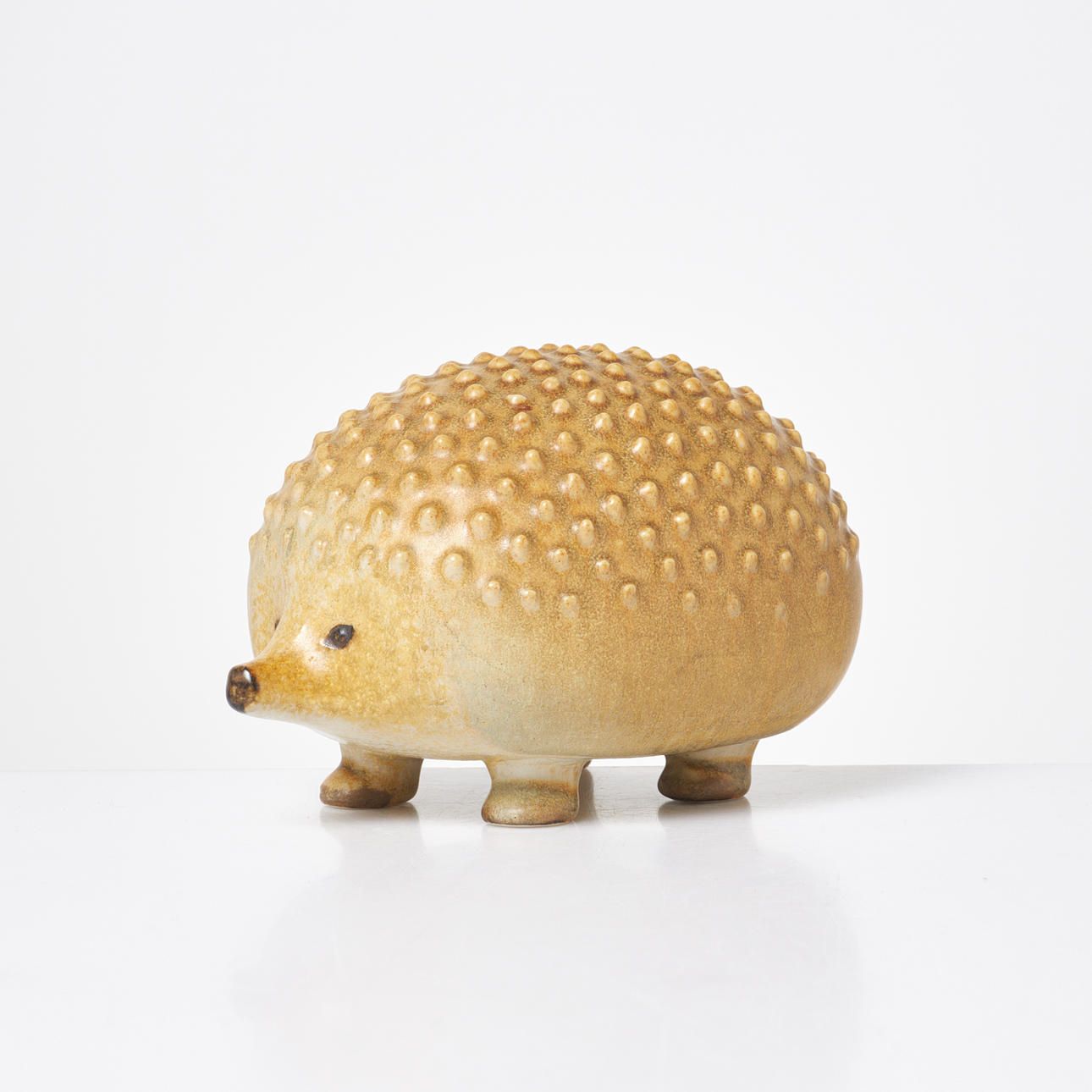 LISA LARSON. Hedgehog, glazed stoneware, Gustavsberg.
