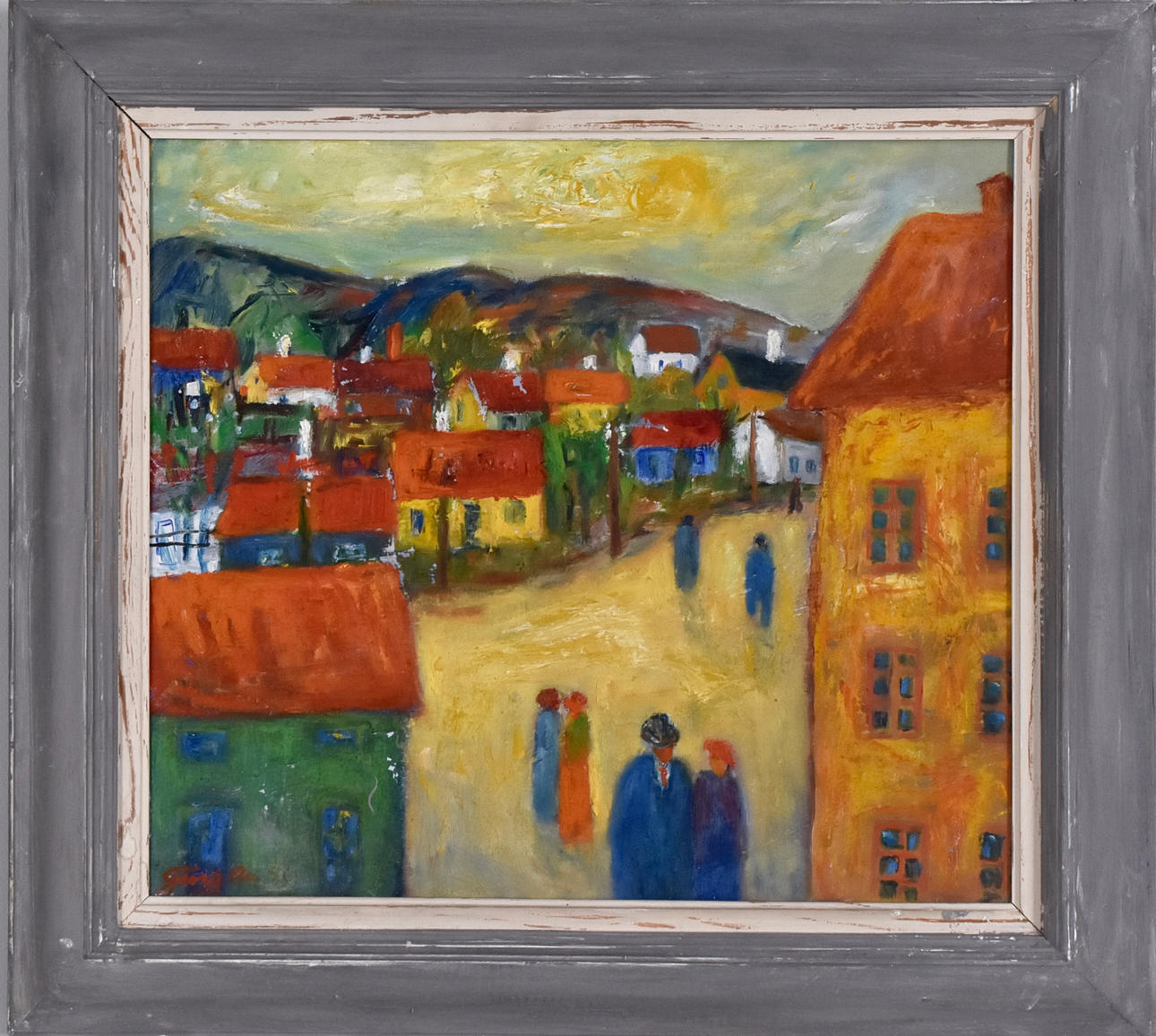 OIDENTIFIERAD KONSTNÄR. Oil on canvas.