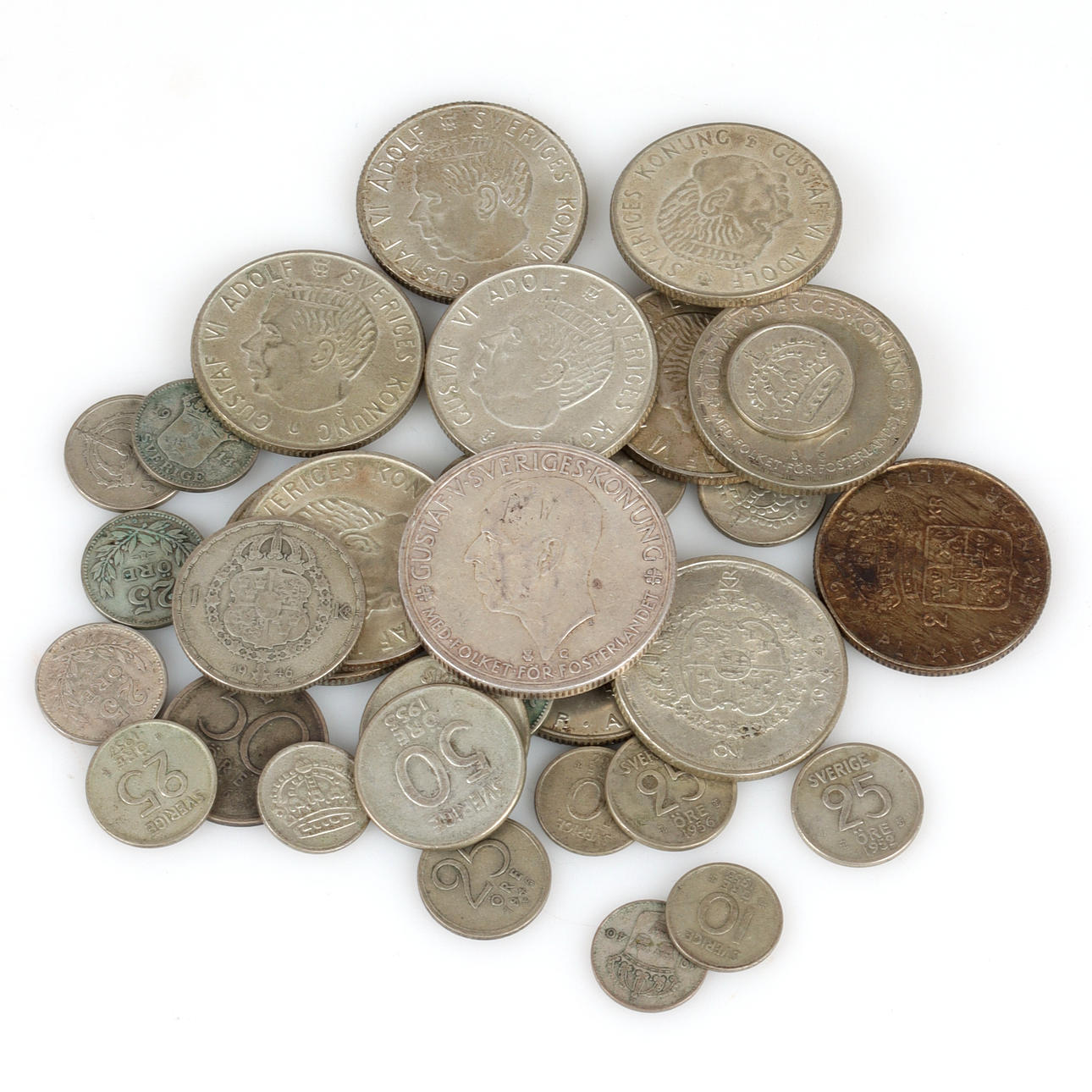 SILVERCOIN, Sweden. 20th century.