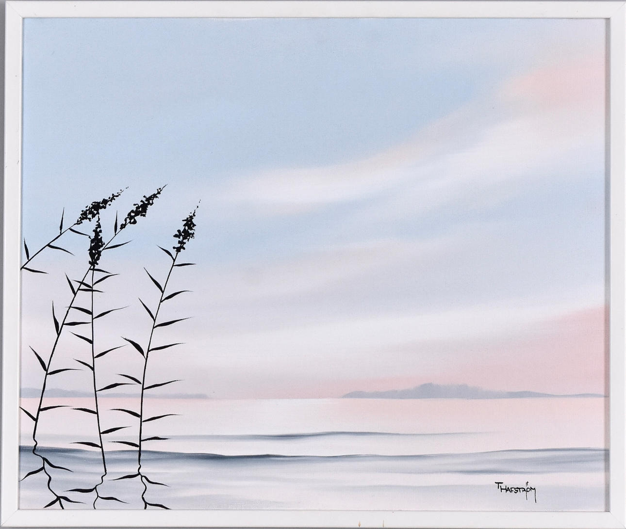 THOMAS HAFSTRÖM. Olja på duk.