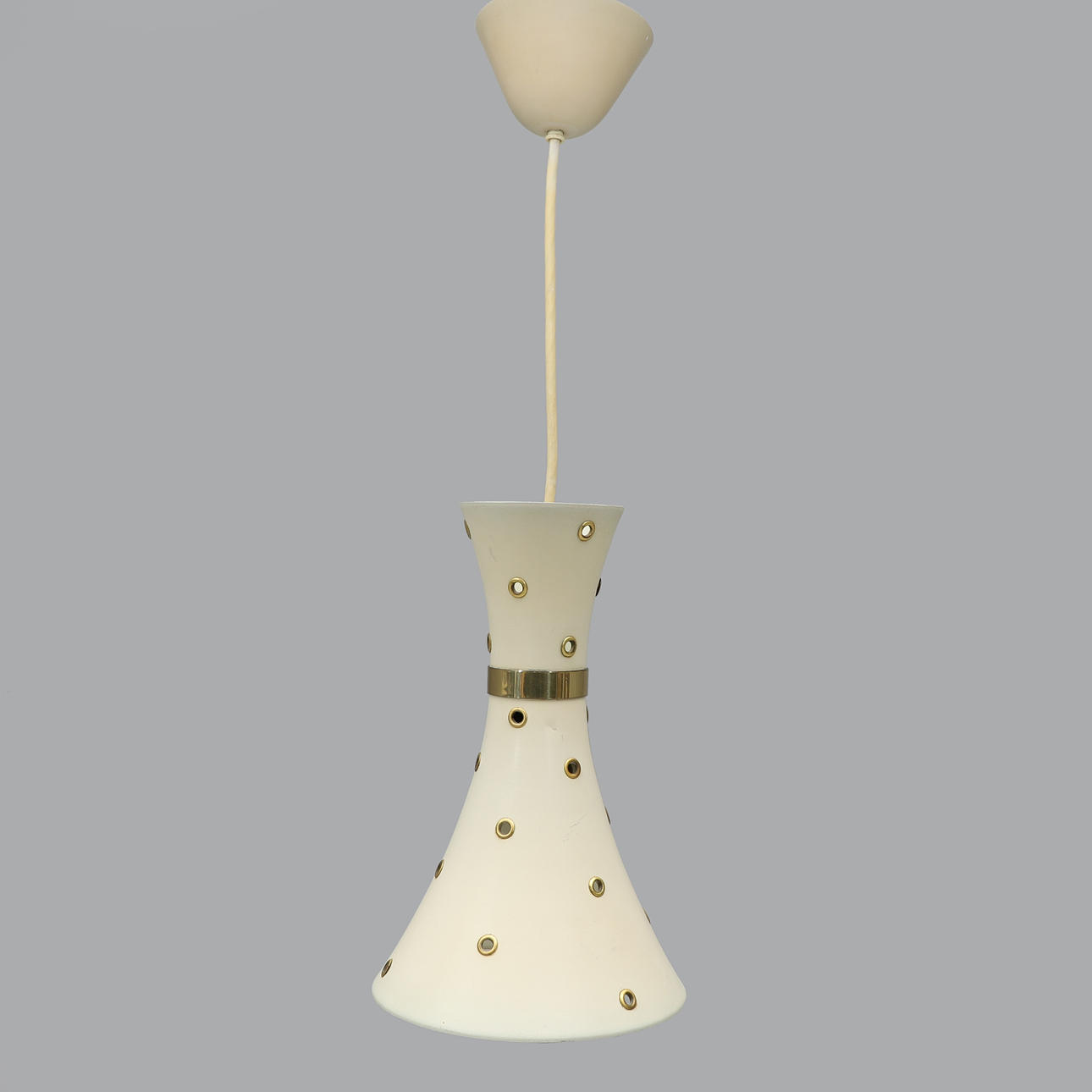 A Swedish modern ceiling lamp, 1940s/50s.