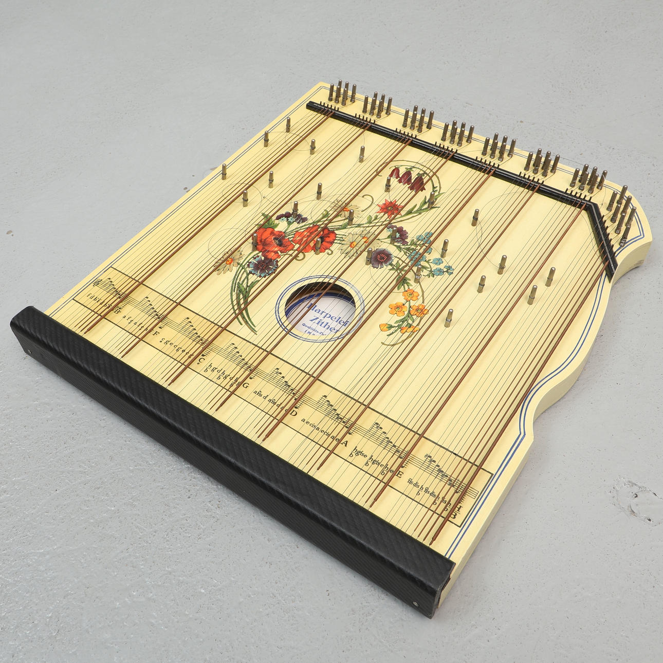 CITTRA, "Harpeleik Zither", 1900-tal.