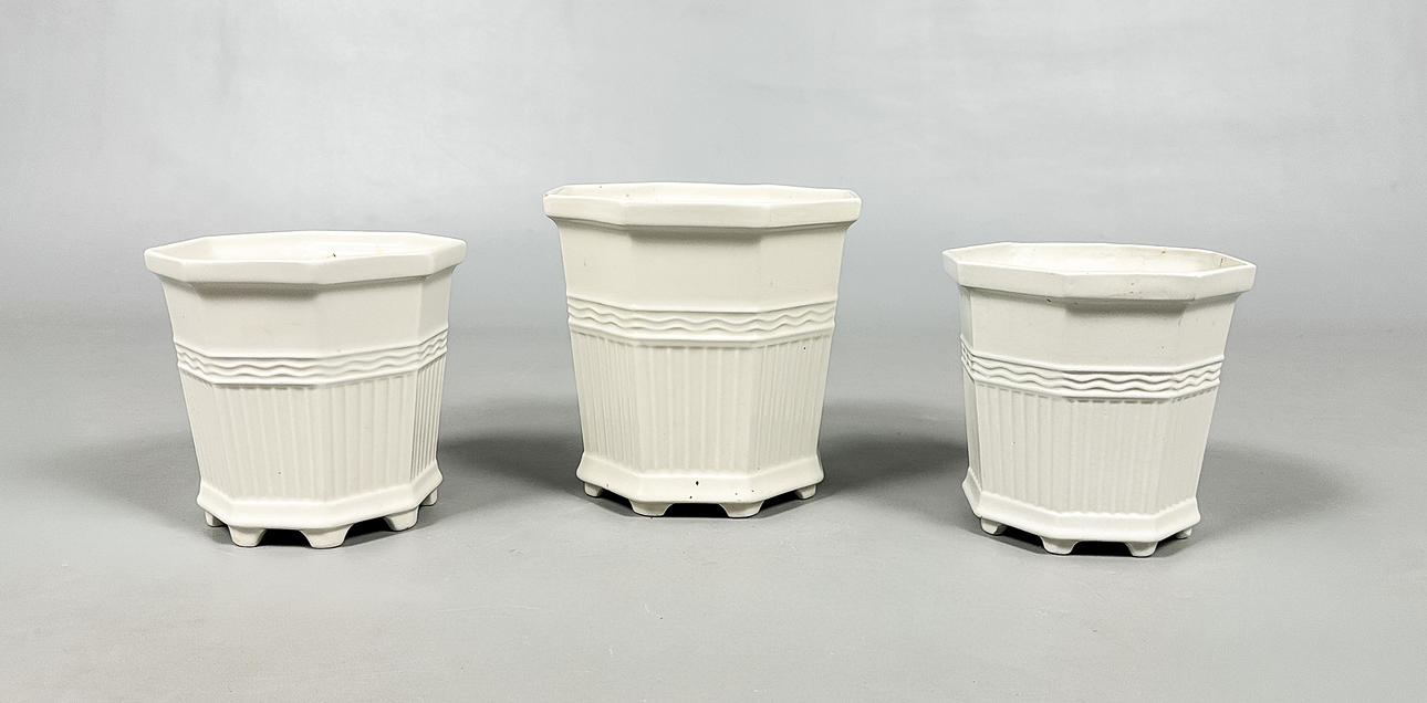 YTTERFODER, 3 st, porslin, Prins Eugen, Waldermarsudde, Gustavsberg.