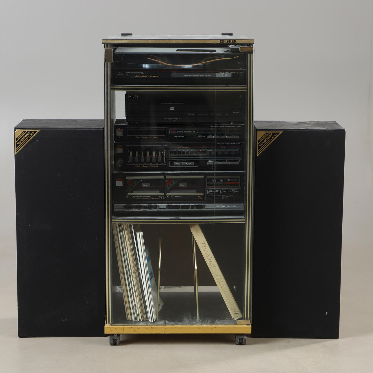 STEREO, 7-piece, Fisher.