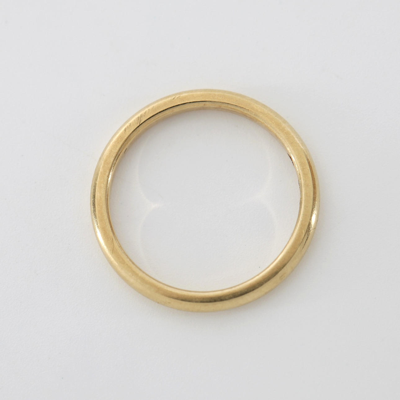 PLAIN RING, 14K gold.