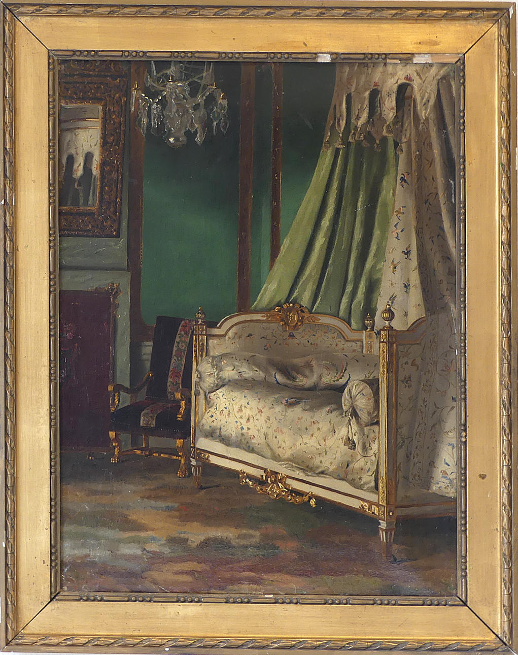 AXEL JUNGSTEDT. attributed, oil on canvas.