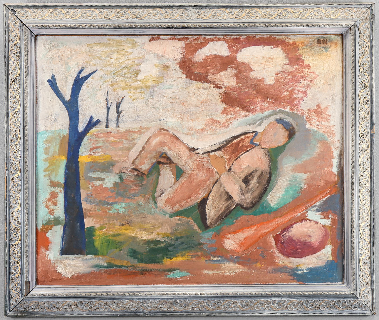 BERTIL NORELL. Oil on panel, signed BN.