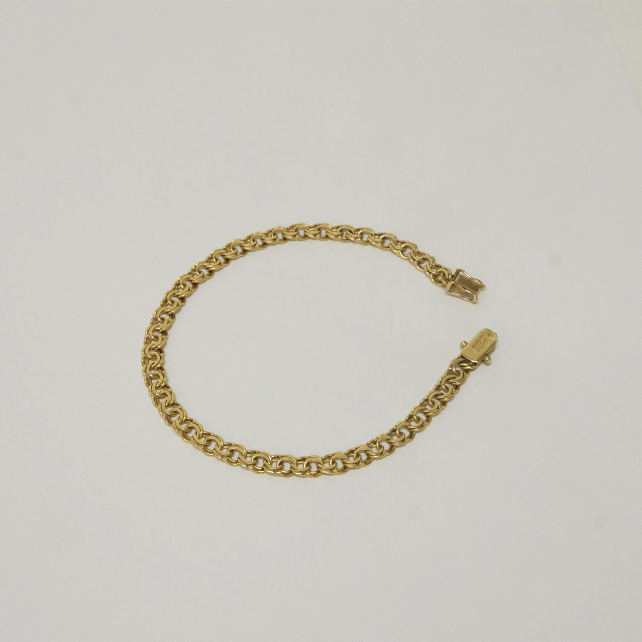 BRACELET, BISMARCK, 18 K GOLD.