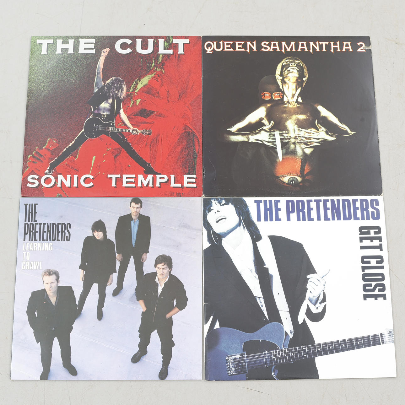 VINYL RECORDS, 4 pieces, various artists.