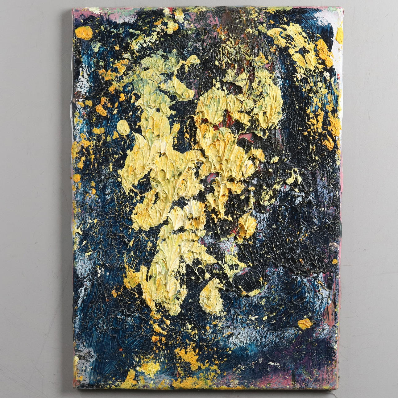 JAMES BATES. Oil on canvas, “Sunflowers”, signed and dated 2024.