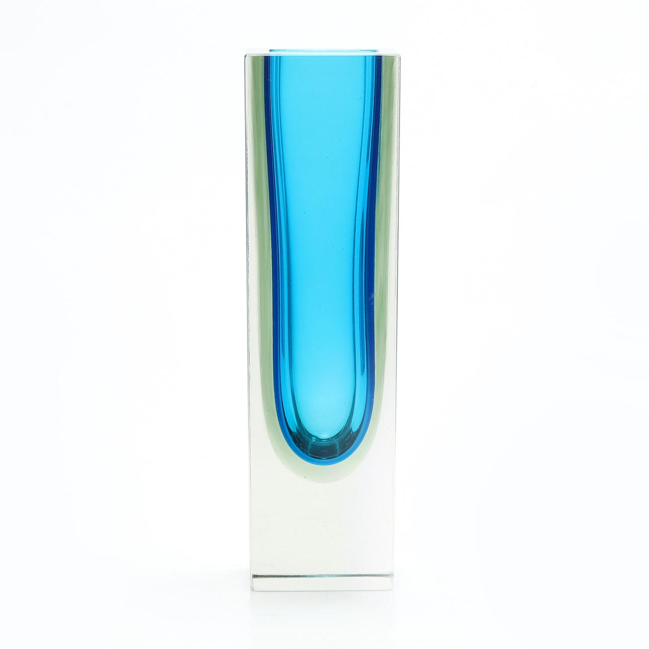 A Murano glass vase, Italy.