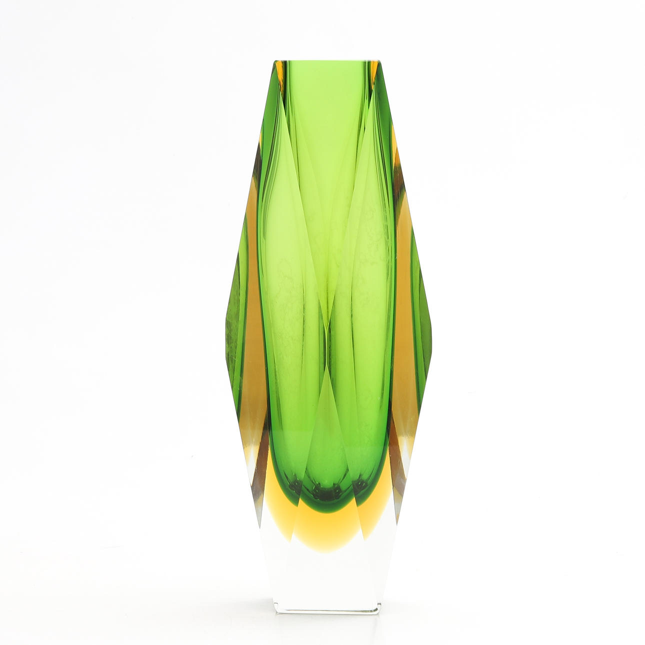 A Murano glass vase, Italy.