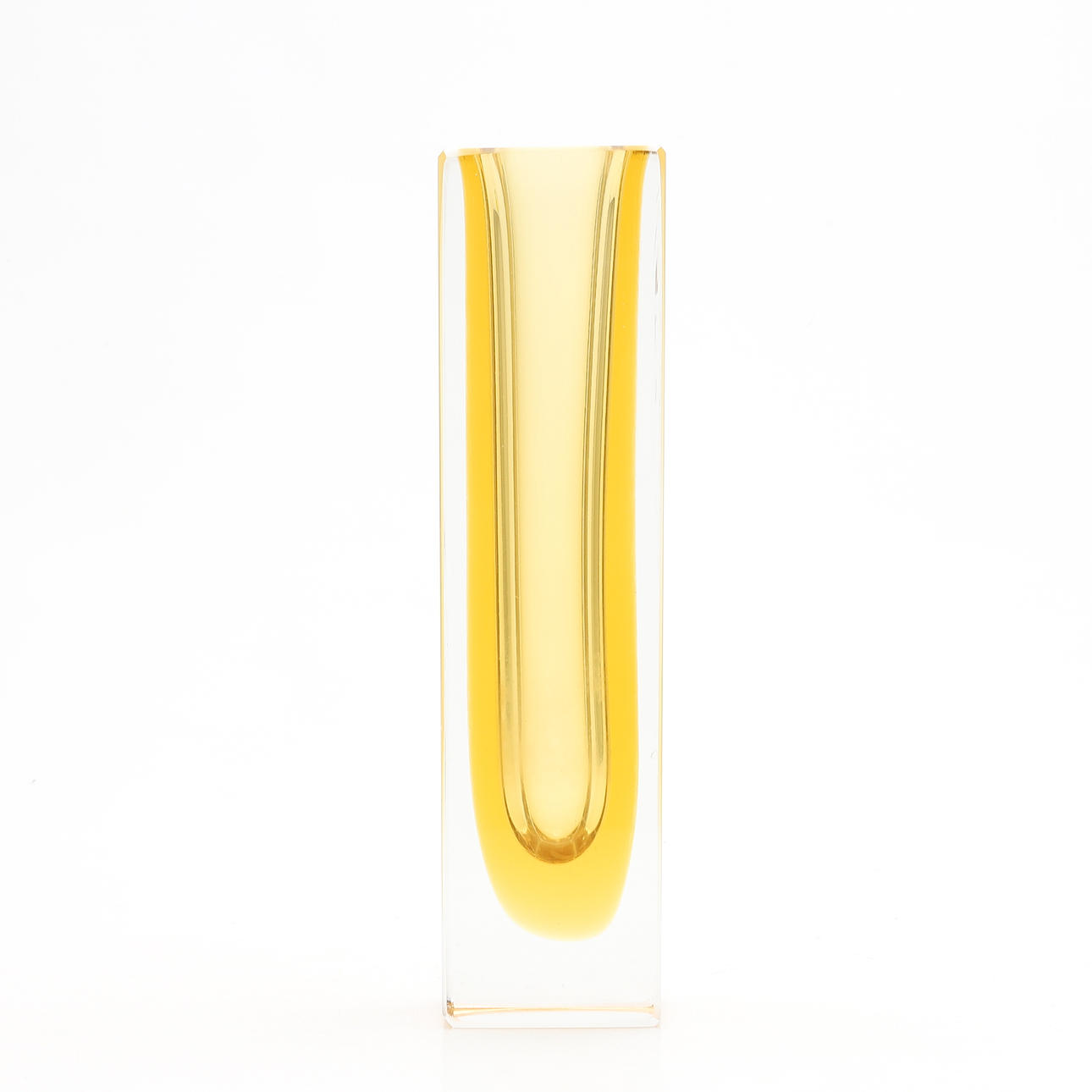 A Murano glass vase, Italy.