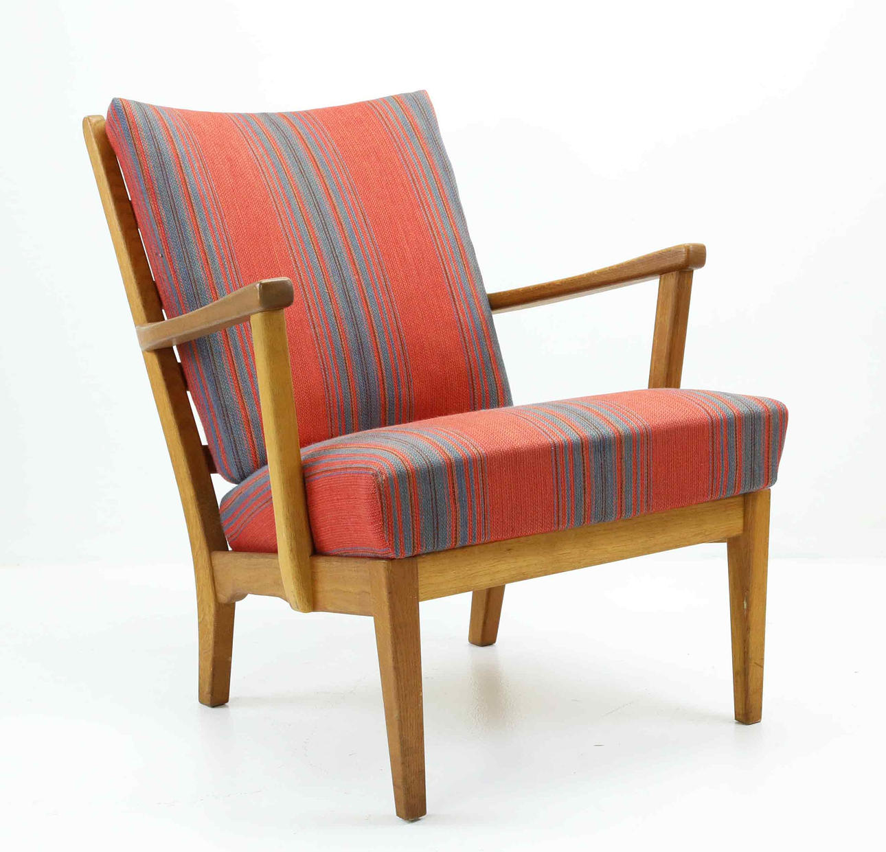 CARL MALMSTEN. fåtölj, Modell Visingsö, Ek, 1900-tal.