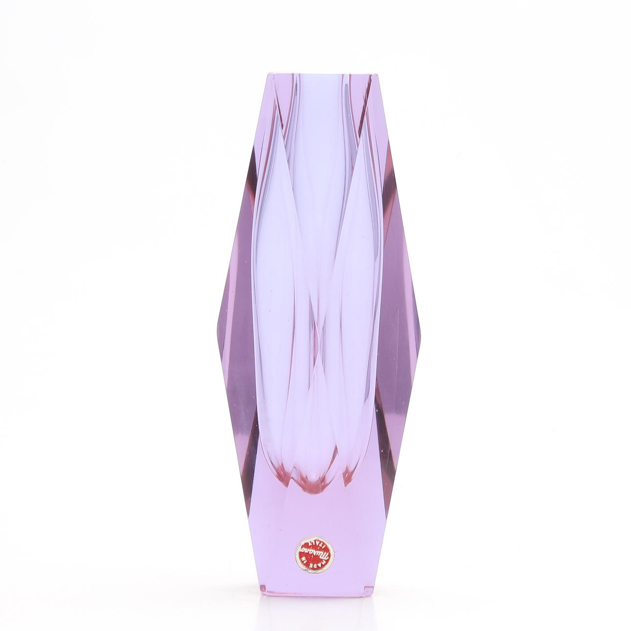 A Murano glass vase, Italy.