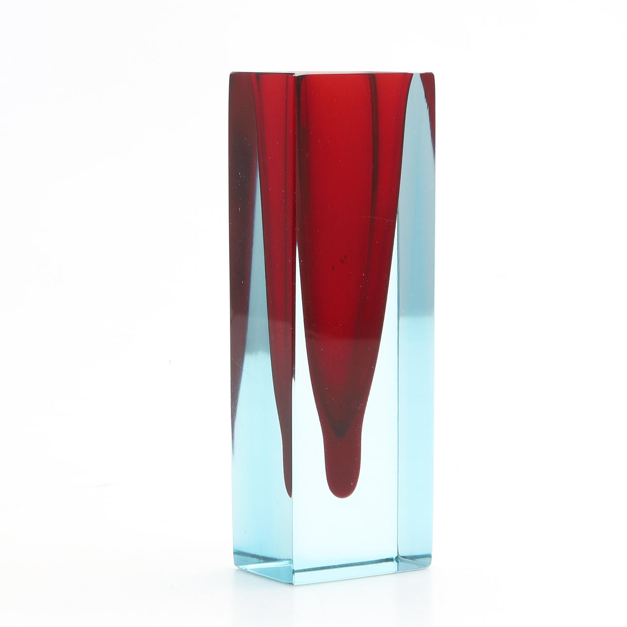 A Murano glass vase, Italy.
