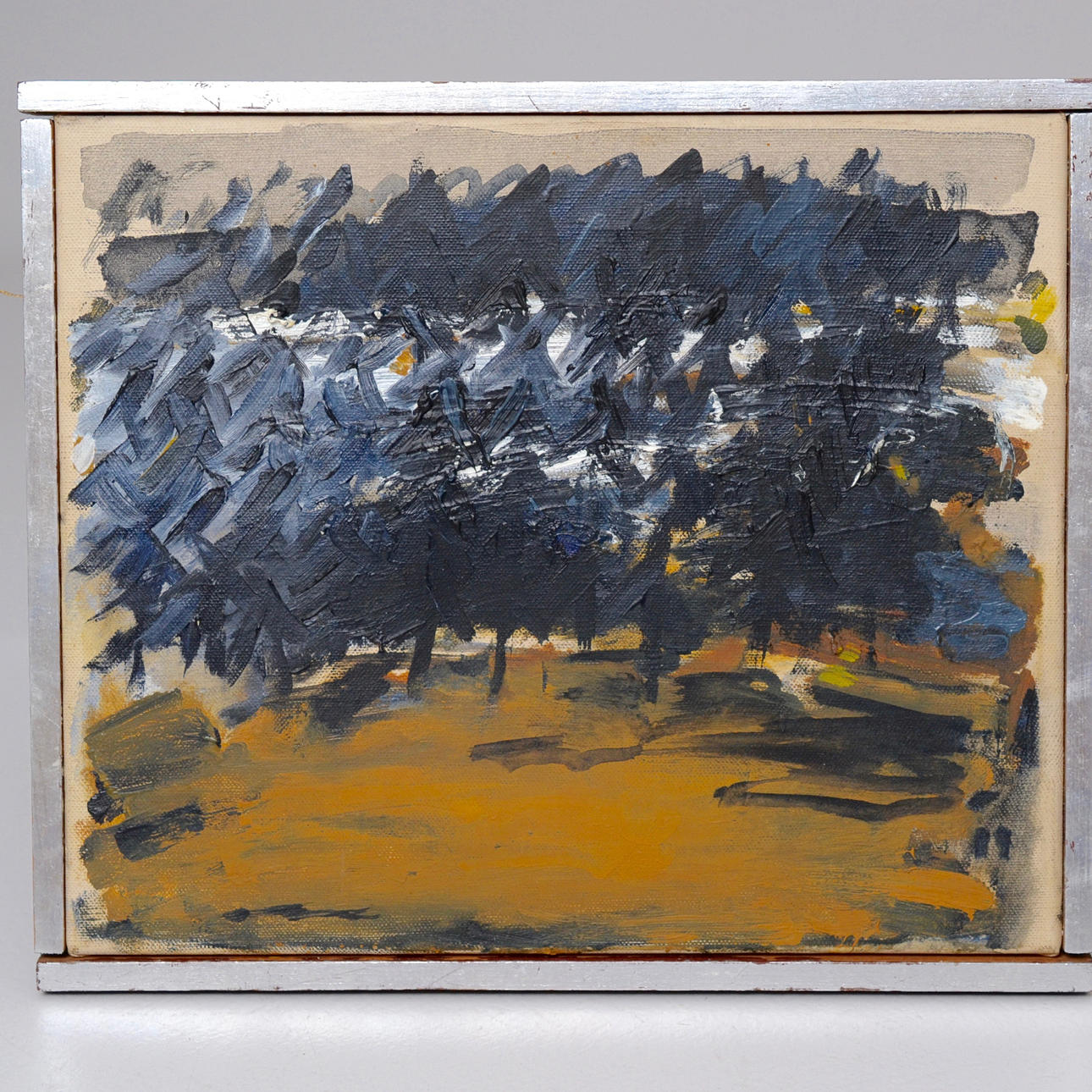 ÖRJAN SANDENOR. Landskap, olja på duk.