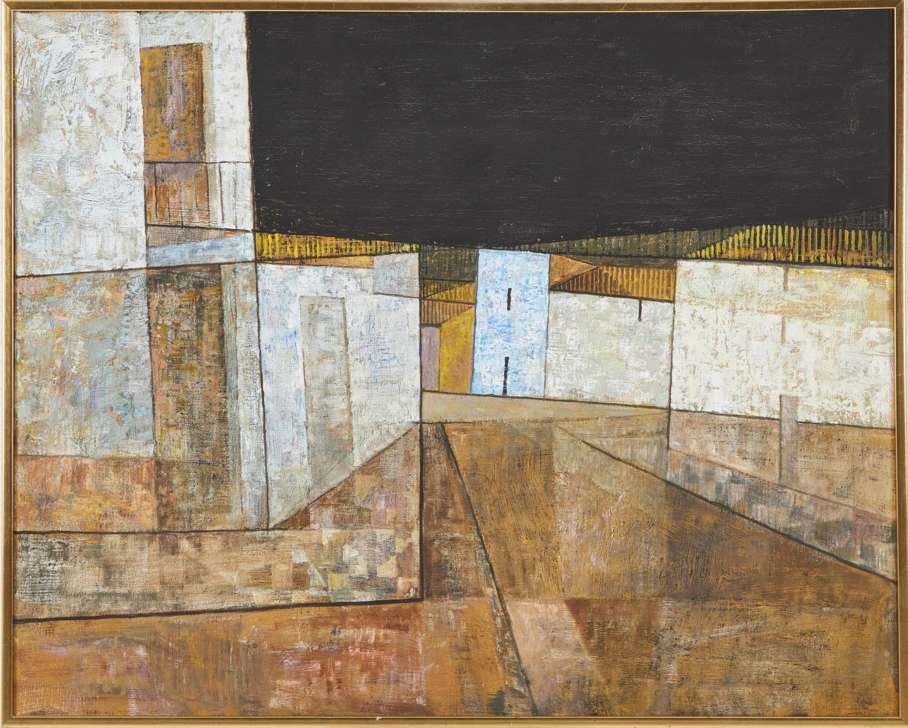 THORE ANDERSSON. Oil on canvas, monogram signed TA.