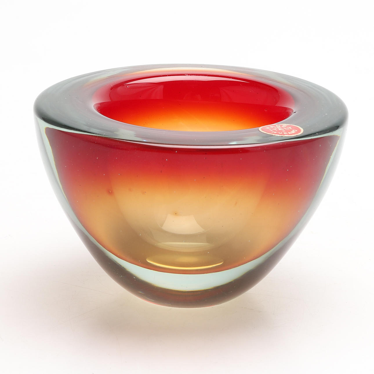 SKÅL, glas, Murano, Italien.
