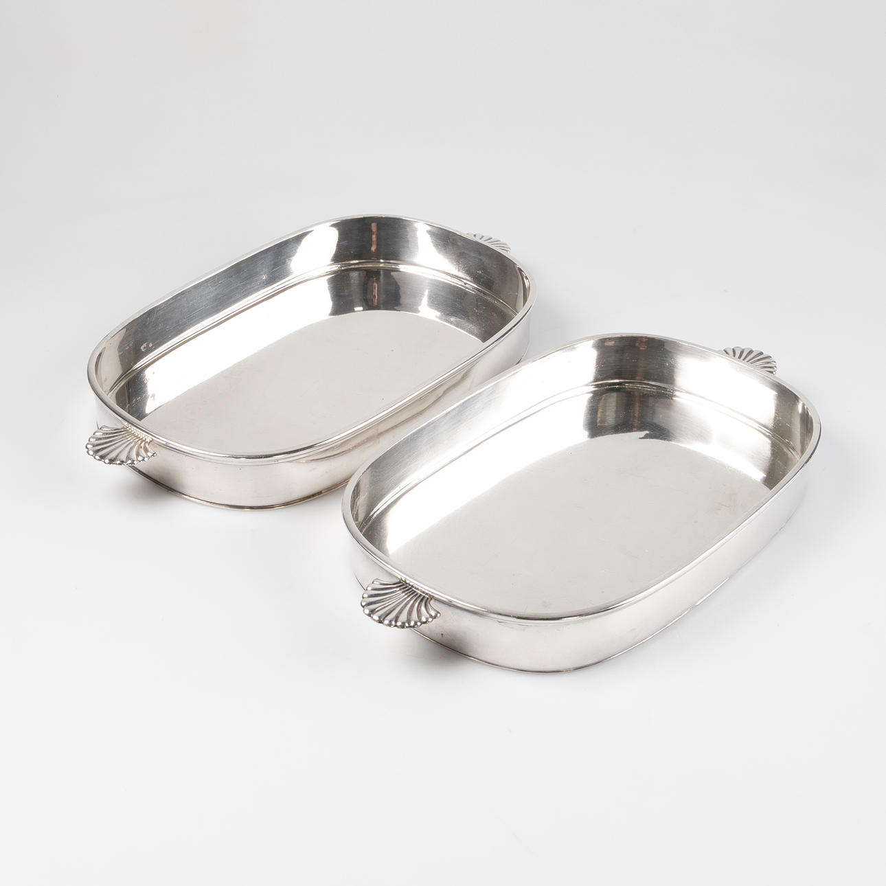 CG RÅSTRÖM, Washers, 1 pair in nickel silver.