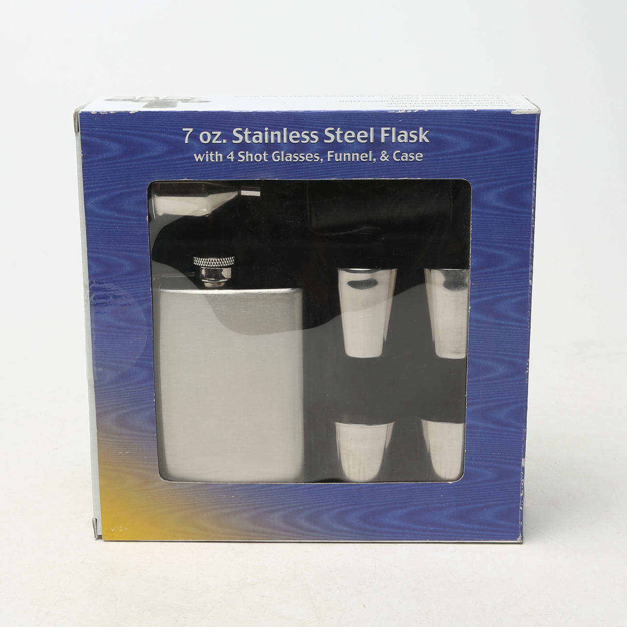 PLUNTA, with cups and funnel, steel.