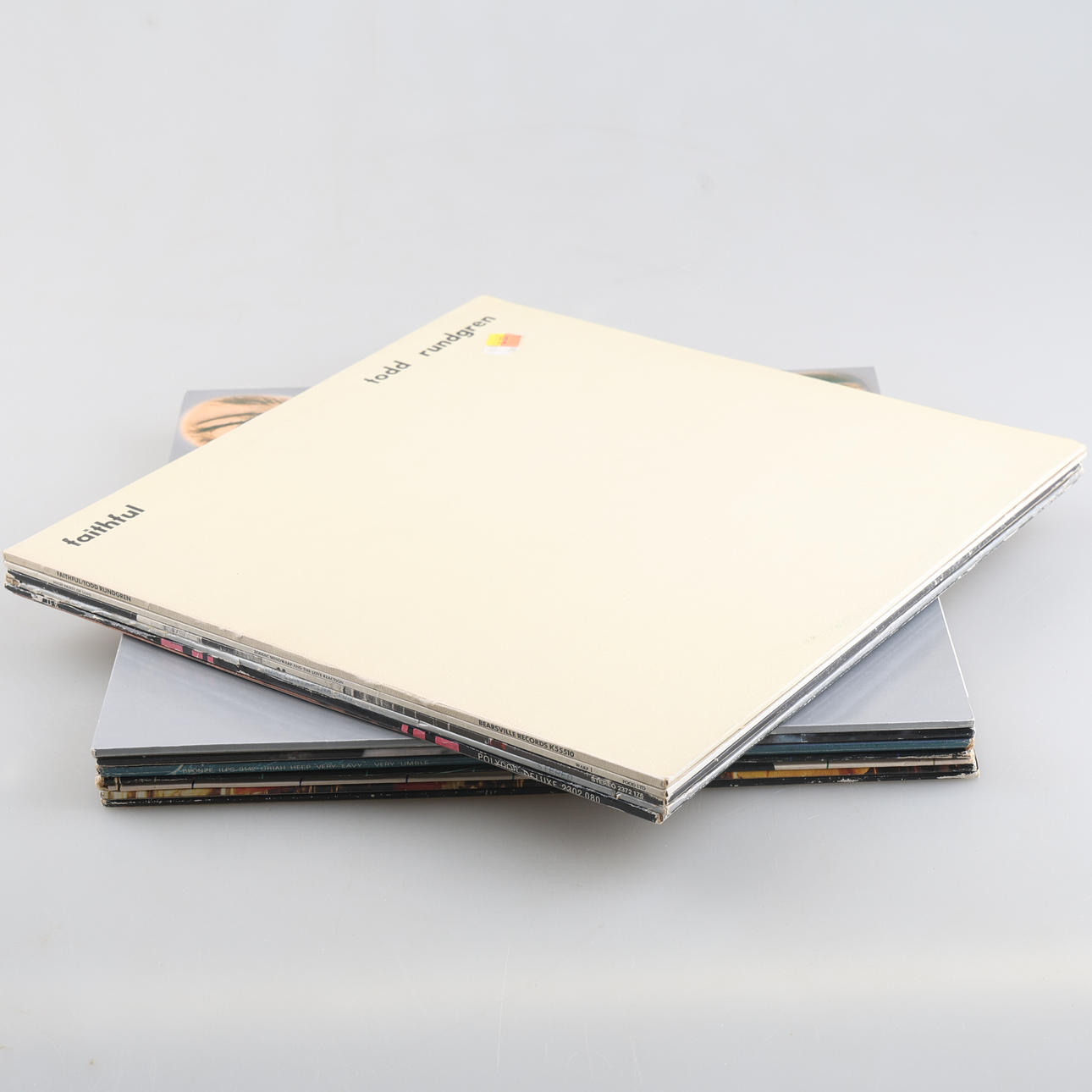 VINYL RECORDS, 12 pieces, rock.