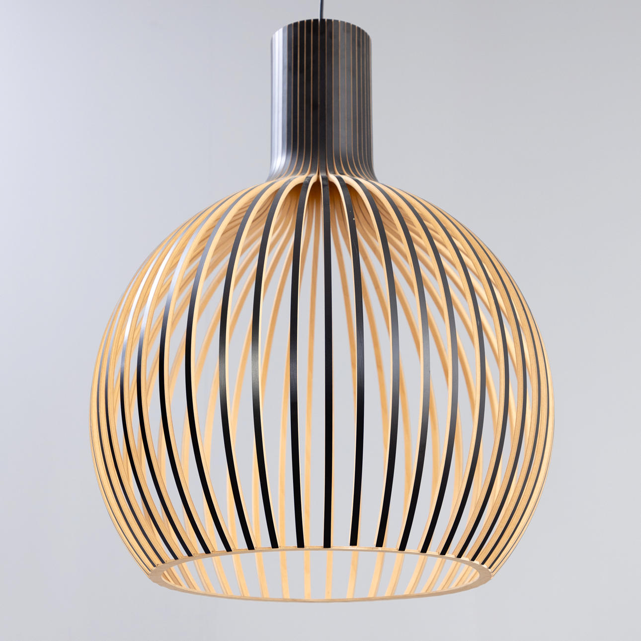 SEPPO KOHO. Secto Design Oy “Octo 4240" ceiling lamp, black.