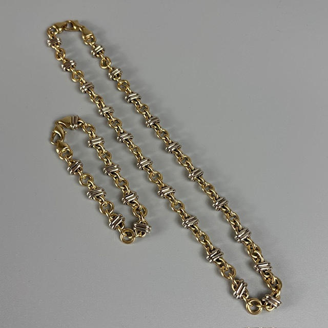 NECKLACE AND BRACELET.