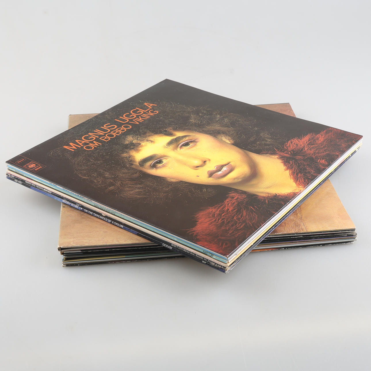 VINYL RECORDS, 11 pieces, rock.