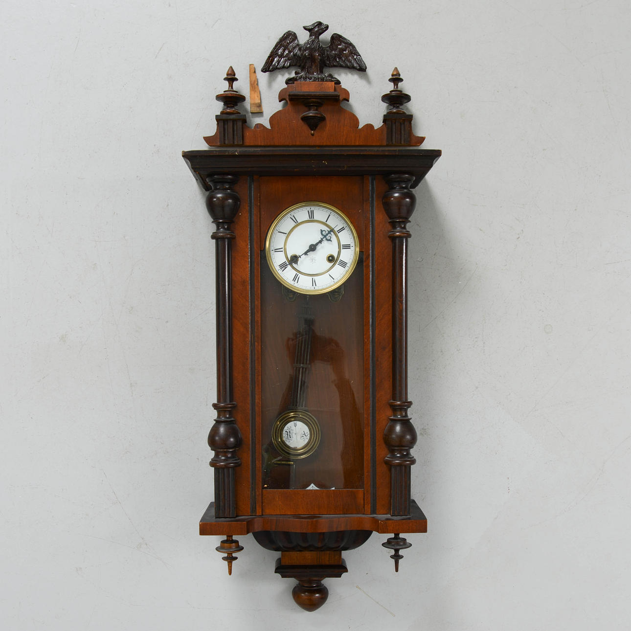 JUNGHANS, wall clock, Renaissance style, Germany.