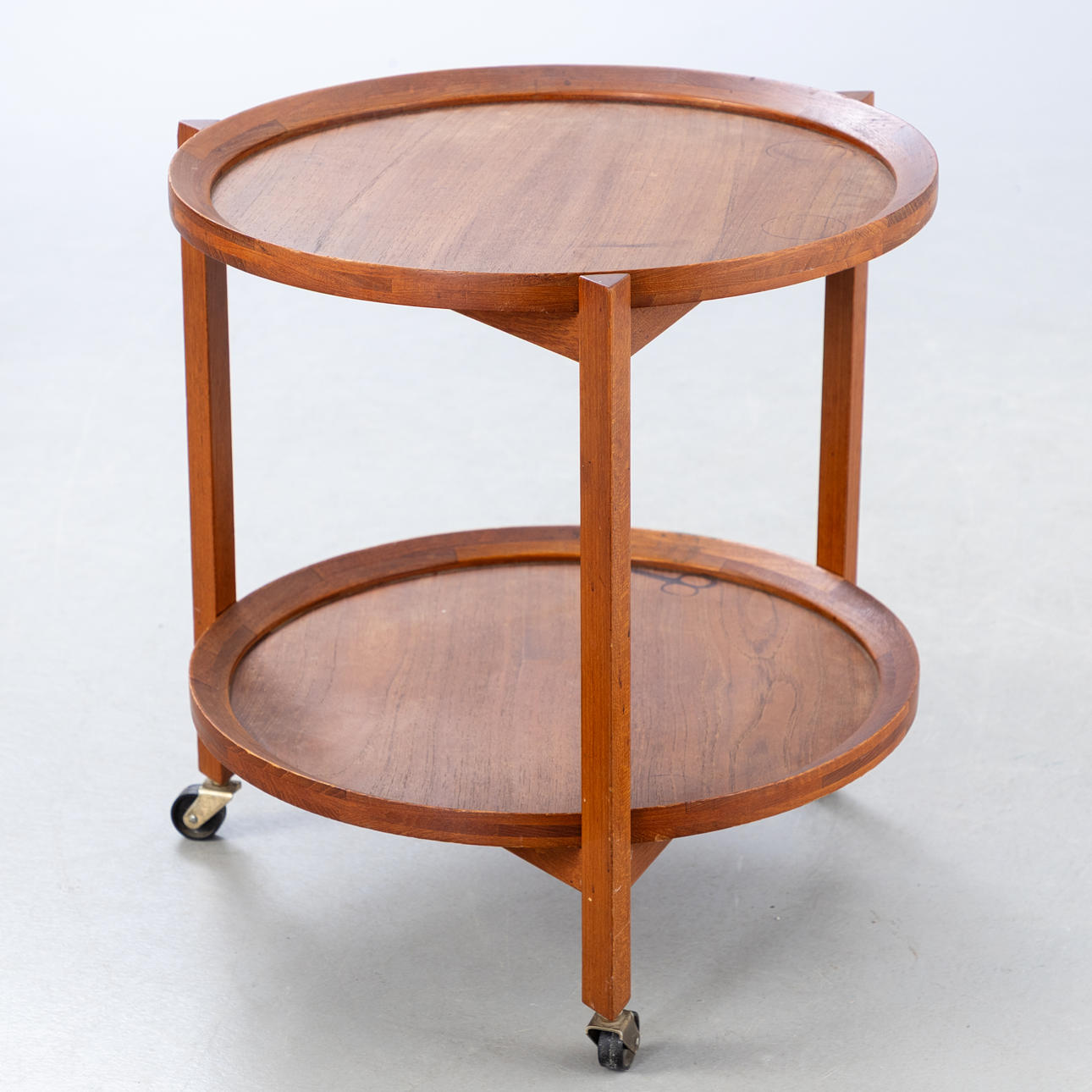 Sika Møbler, tray table, teak wood, Denmark.