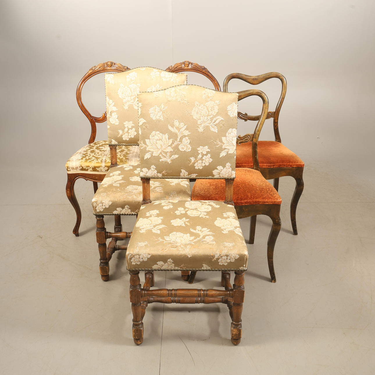 PARTI STOLAR, 6 delar, 18/1900-tal.