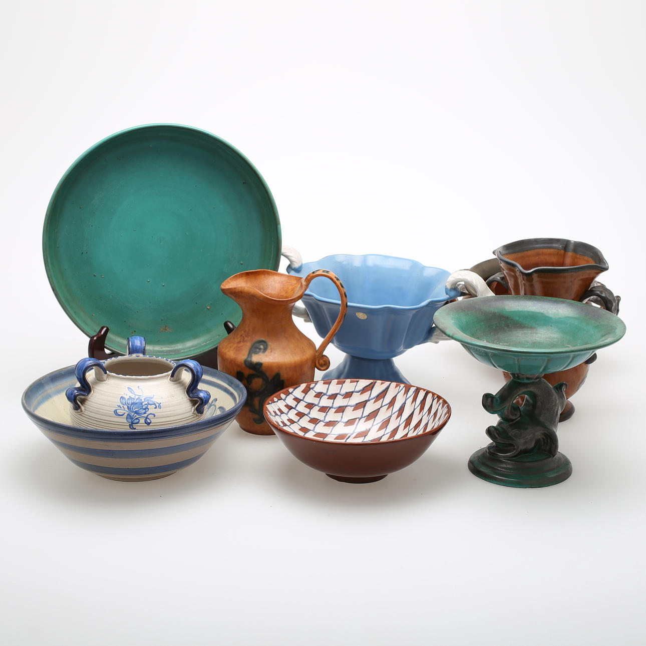 VASER, SKÅLAR, 9 st, keramik, Gabriel.