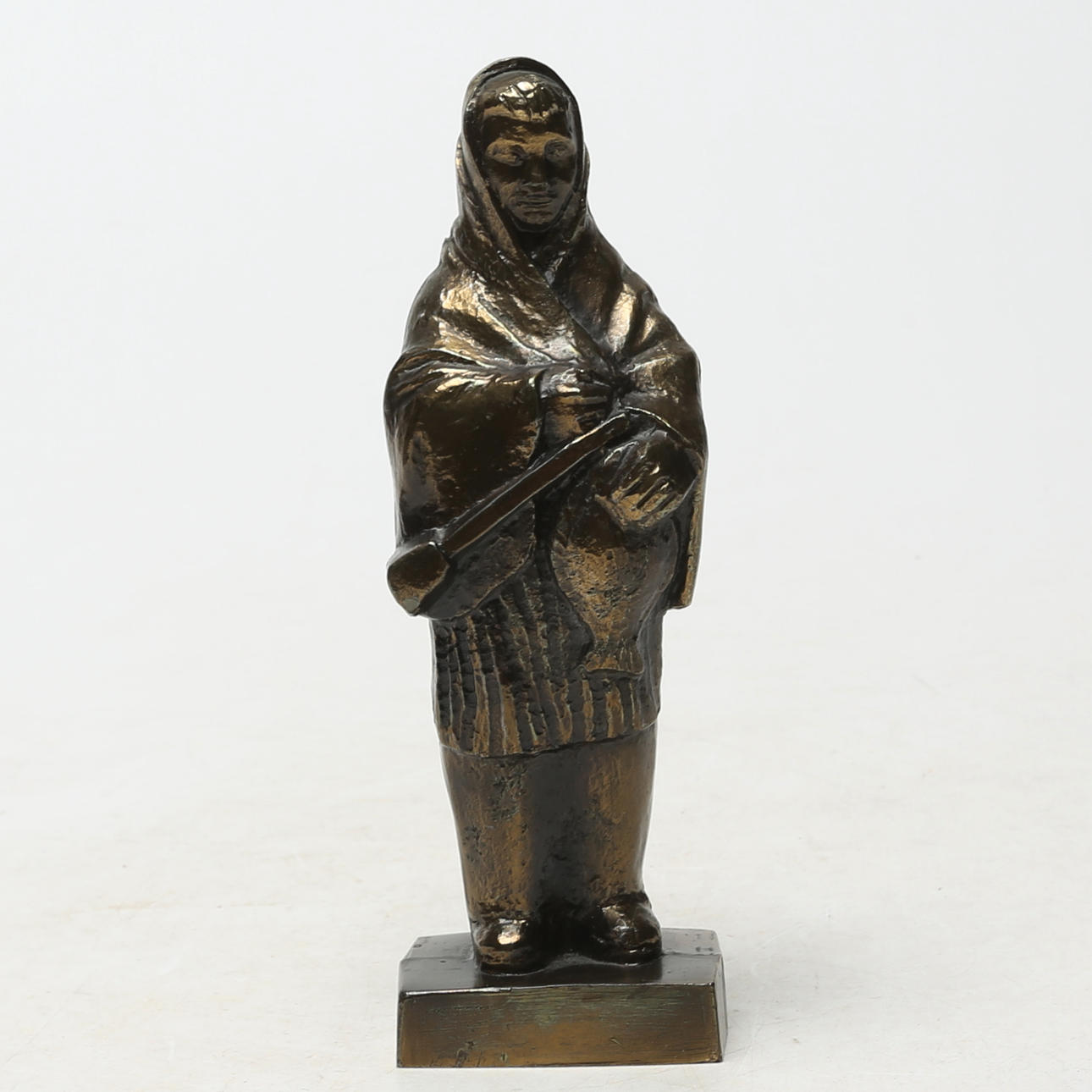 AXEL OLSSON. A BRONZE SCULPTURE, stamp signed.