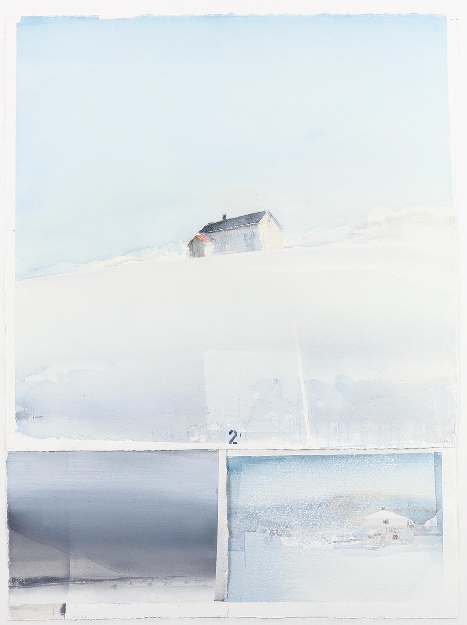 LARS LERIN. Vinter, Munkerud, 1996.