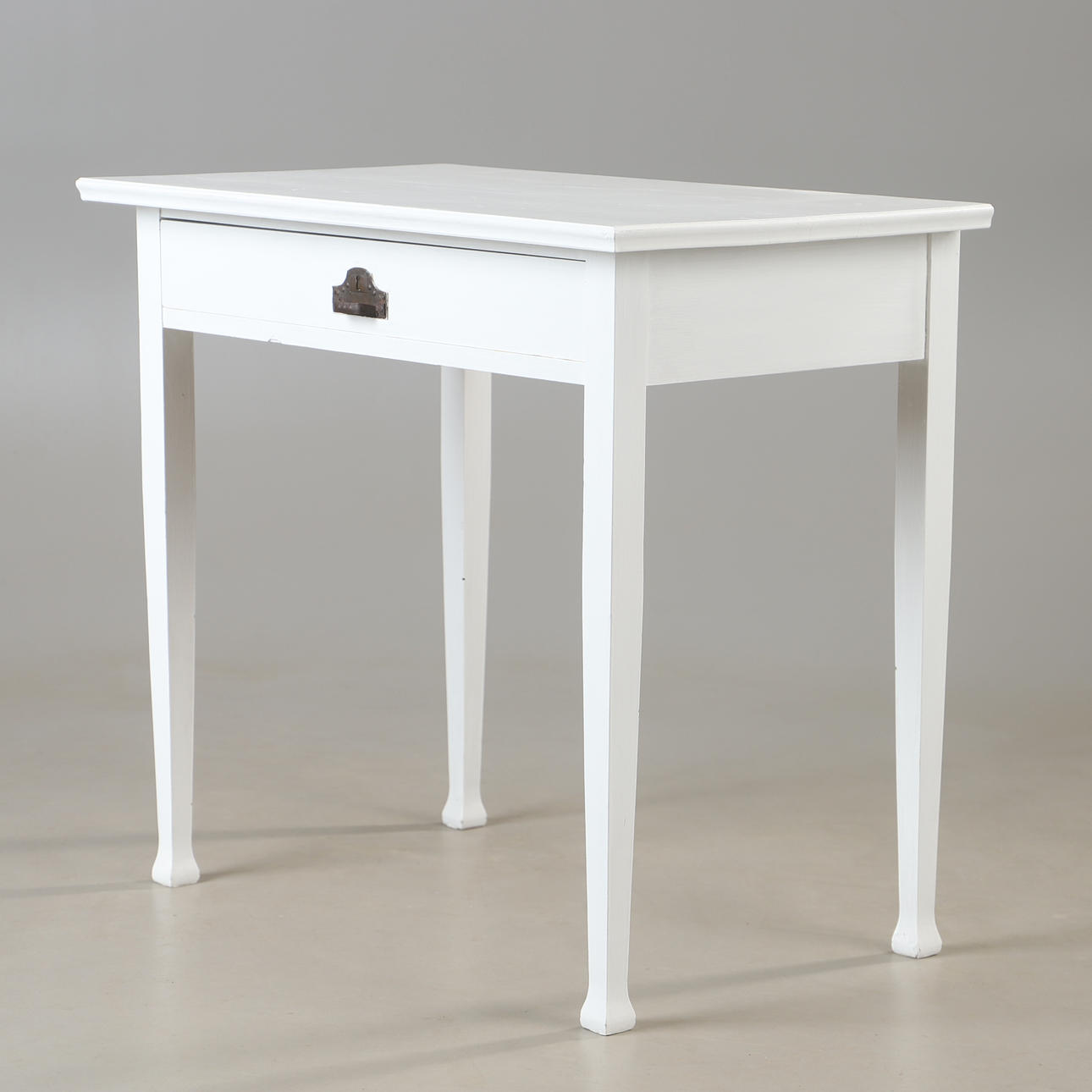 SKRIVBORD, vitmålat, jugend.