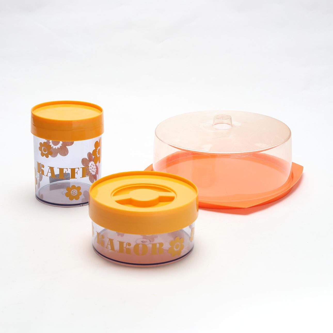 PLASTIC JARS, NILSJOHAN, 1970'S.