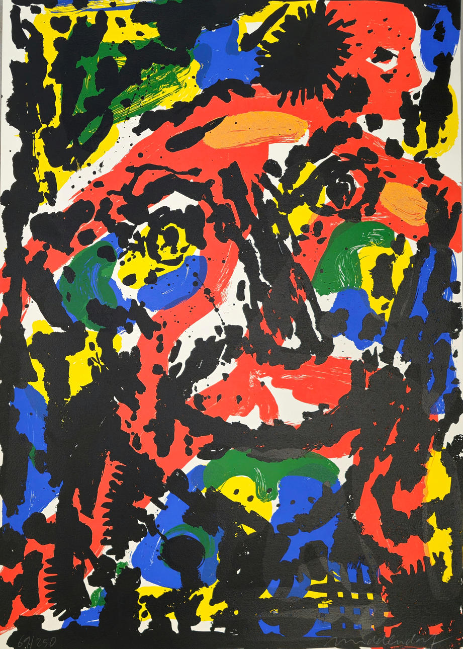 HELMUT MIDDENDORF. OLYMPIC CENTENNIAL SUITE. 1992. GRAPHIC WORK. SIGNED AND JUSTIFIED IN PENCIL.