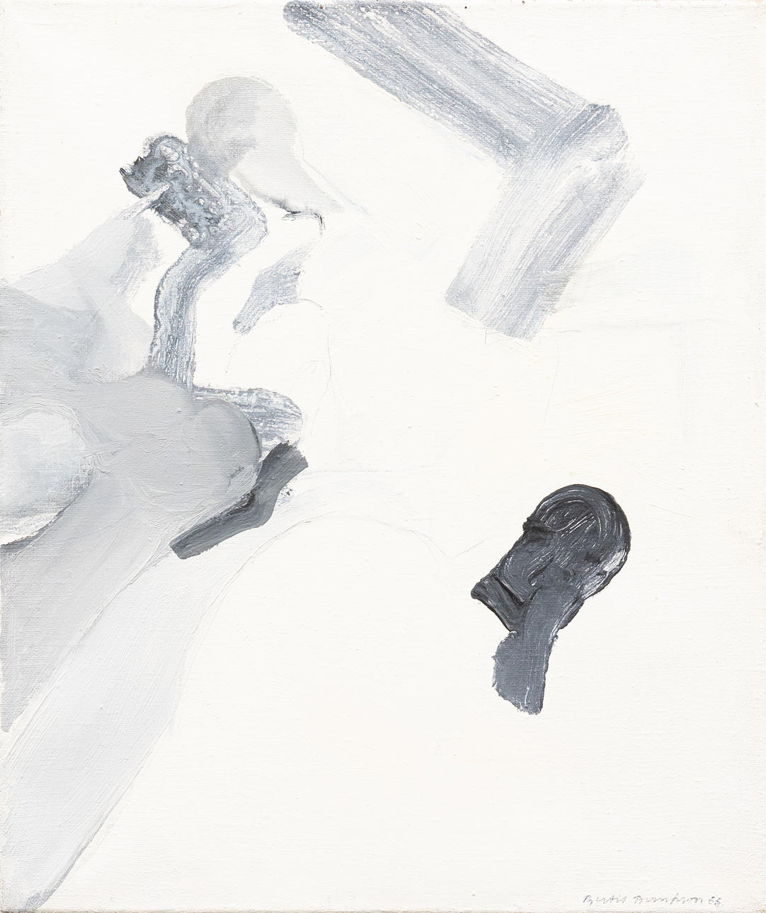 BERTIL BERNTSSON. Abstract composition, oil on canvas, signed and dated -66.