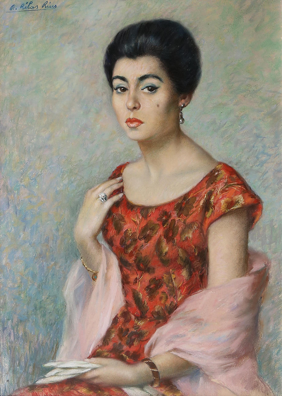 RAMÓN RIBAS RIUS. A girl.