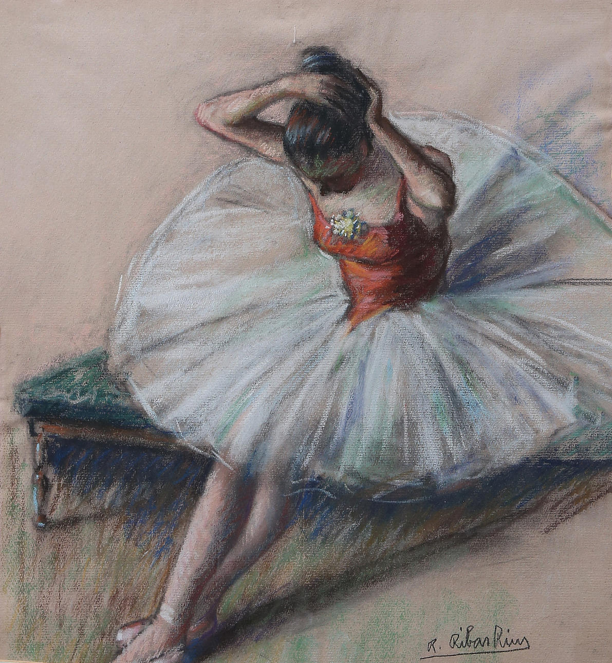 RAMÓN RIBAS RIUS. Ballerina.