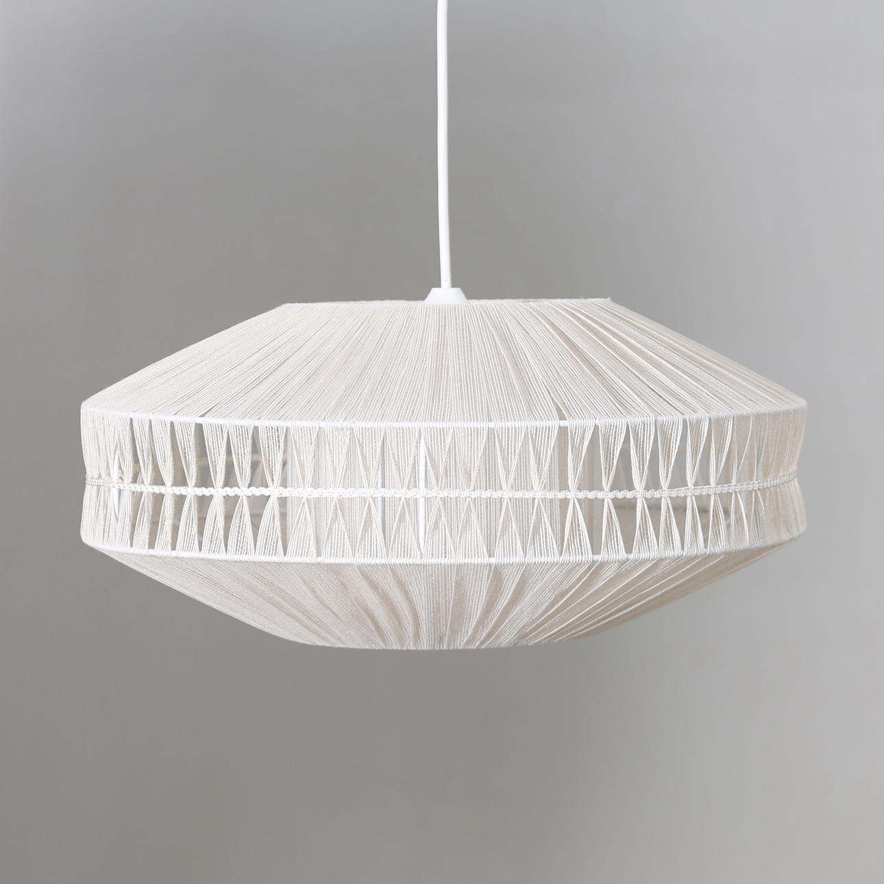 A 1960's wire ceiling lamp.