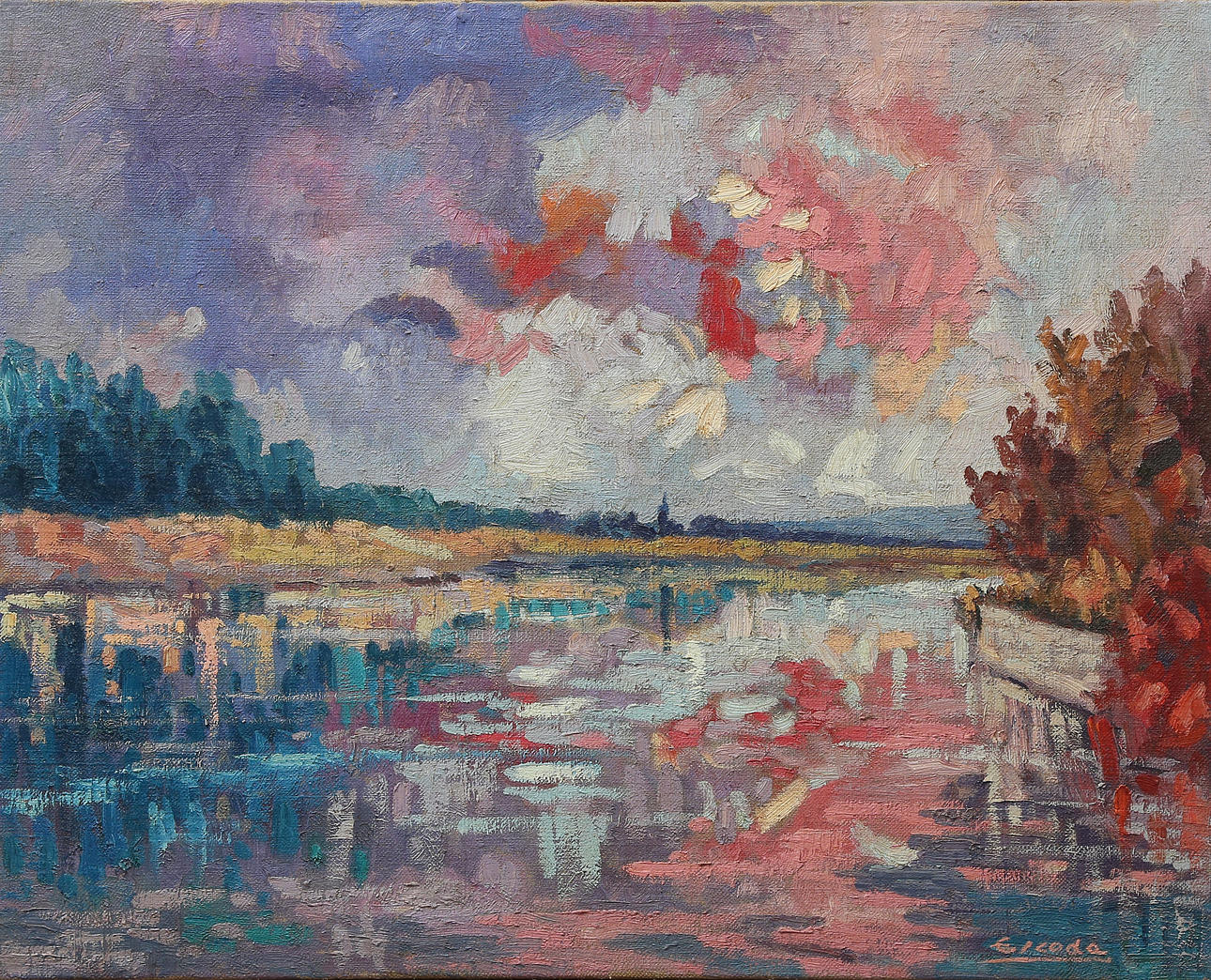 ROBERTO ESCODA VALLDEPÉREZ. Landscape.