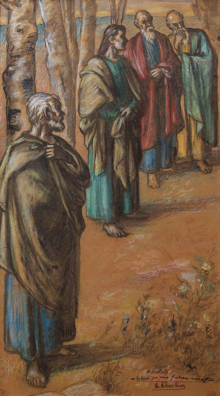 RAMÓN RIBAS RIUS. "Apòstols".